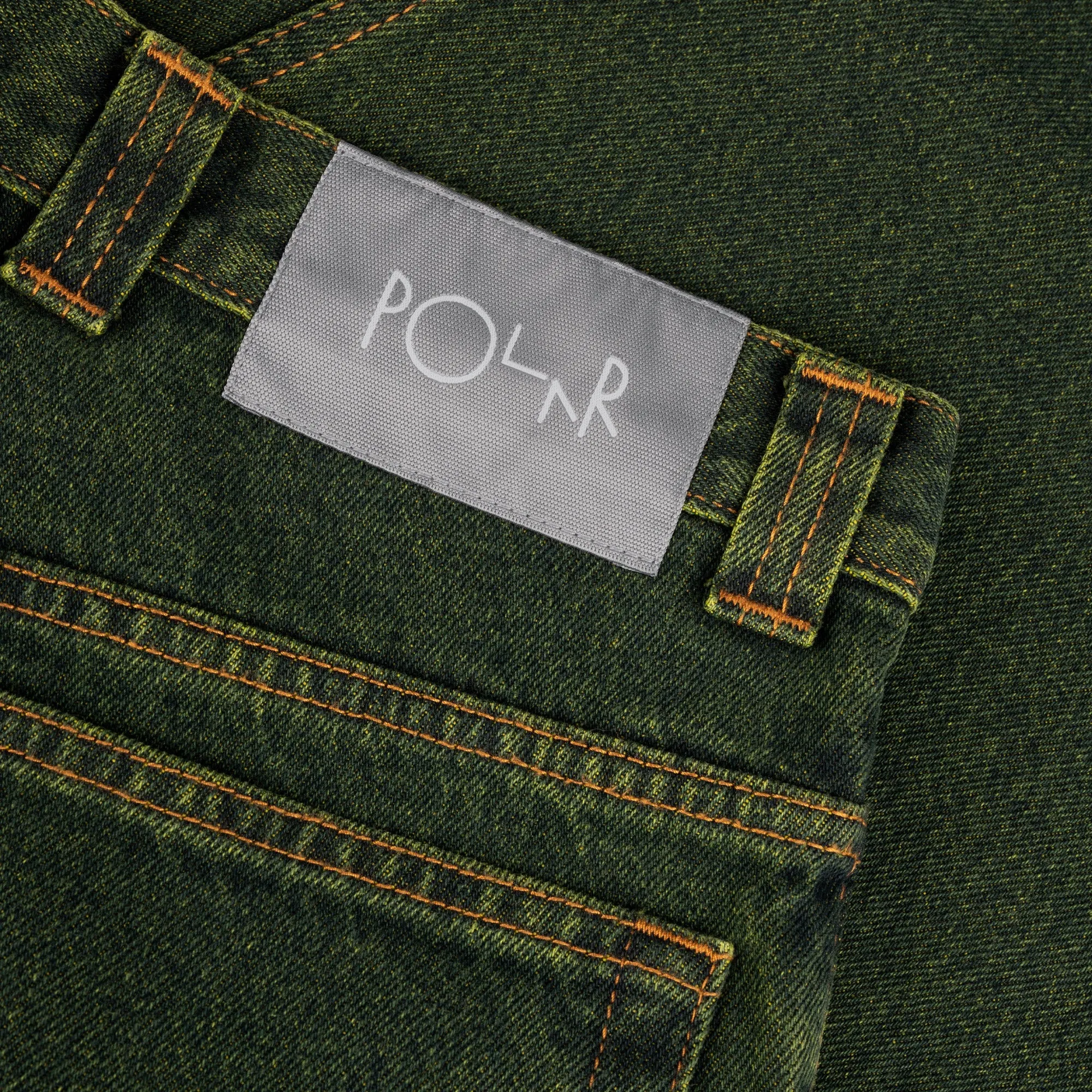 Polar Skate Co 93! Pants Chartreuse / Blue