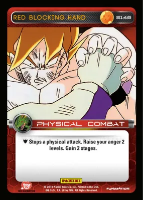 S148 Red Blocking Hand