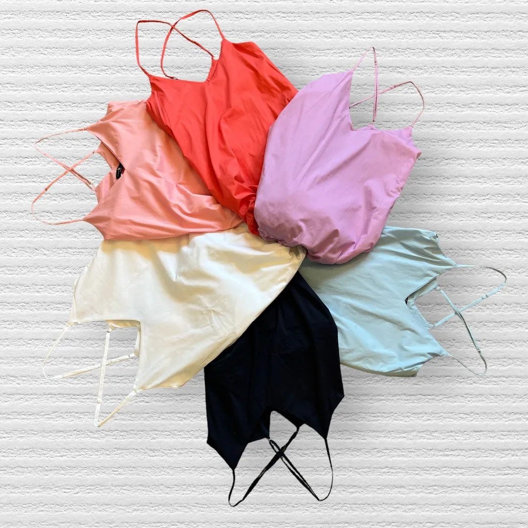 Short Ruffle Dress (White)