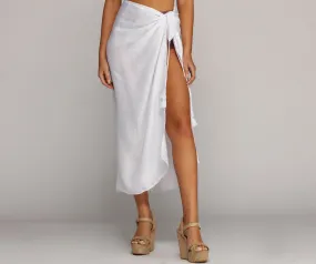 Simply Stylish Sarong Cover Up