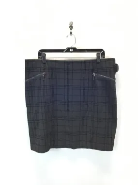 Skirt Midi By Alfani In Black, Size: 18