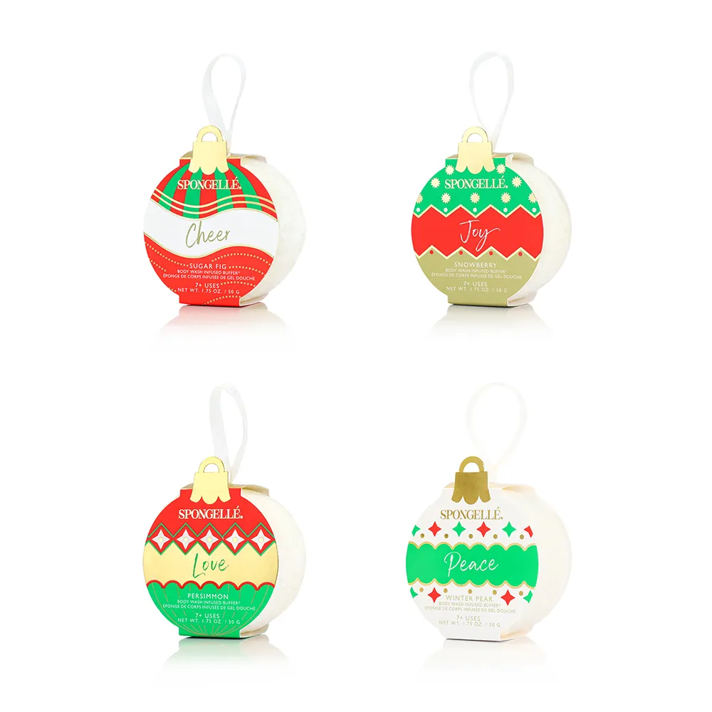 Spongellé Holiday Ornament Buffer