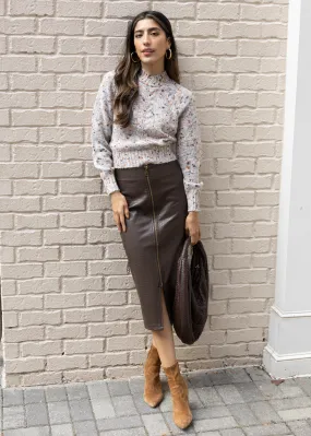 Steve Madden Hayes Midi Skirt - Espresso