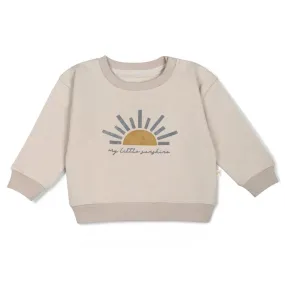 Sweatshirt aus Bio-Fleece - My Little Sunshine