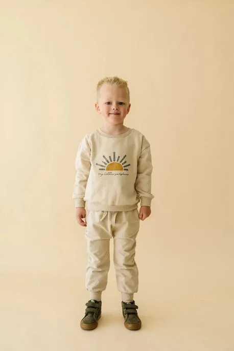 Sweatshirt aus Bio-Fleece - My Little Sunshine