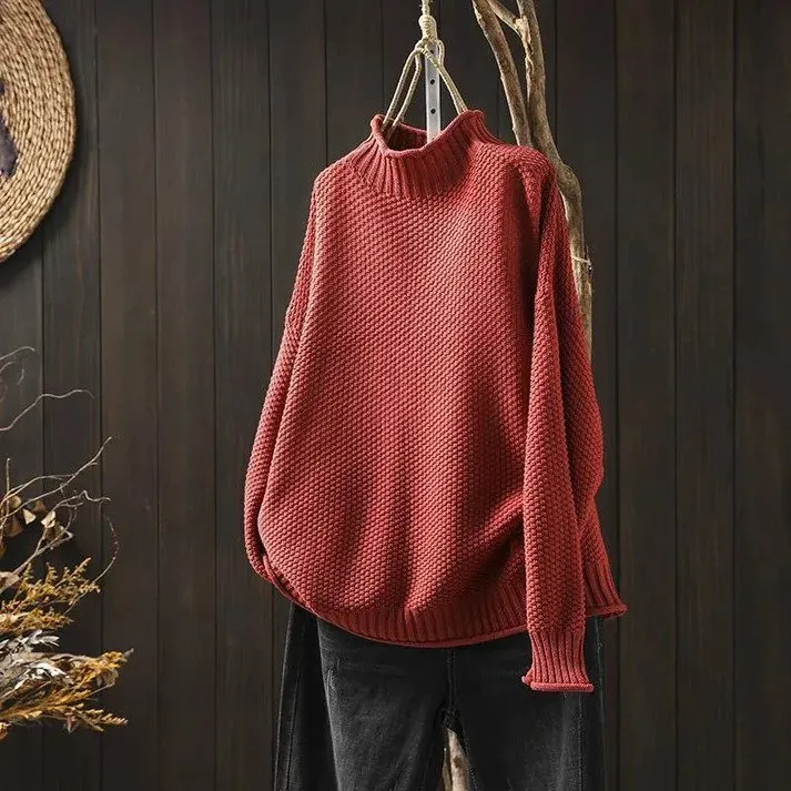 Sylis - Soft Knitted Turtleneck Sweater