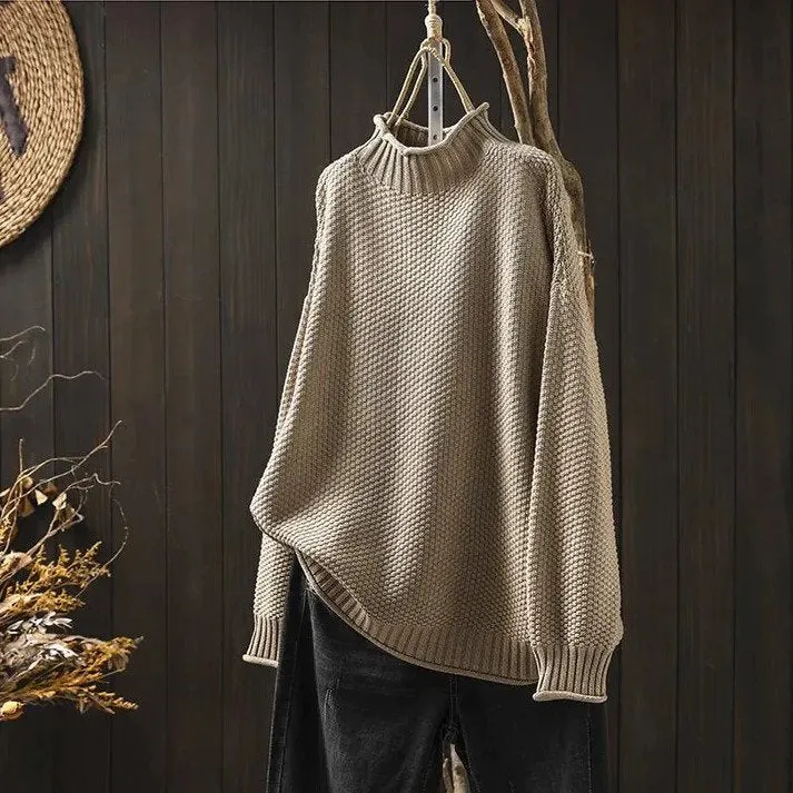 Sylis - Soft Knitted Turtleneck Sweater