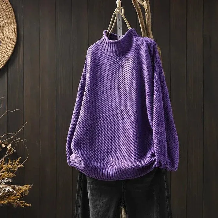 Sylis - Soft Knitted Turtleneck Sweater
