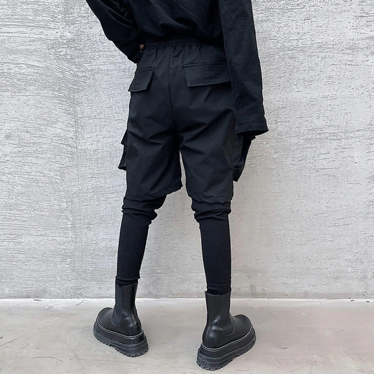 Techwear cargo pants - Faux two-piece "Taiseki"