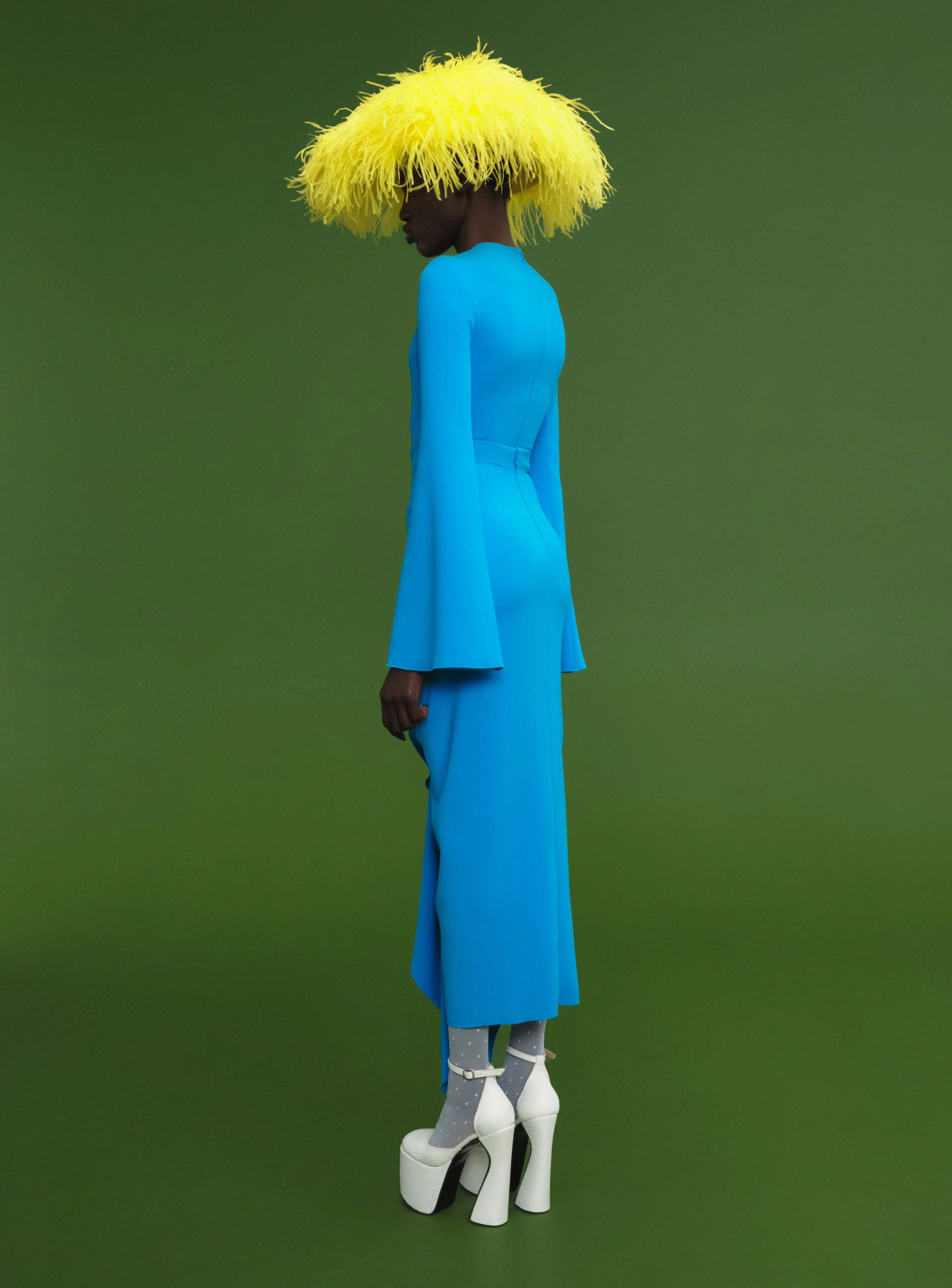 The Giana Skirt in Azure