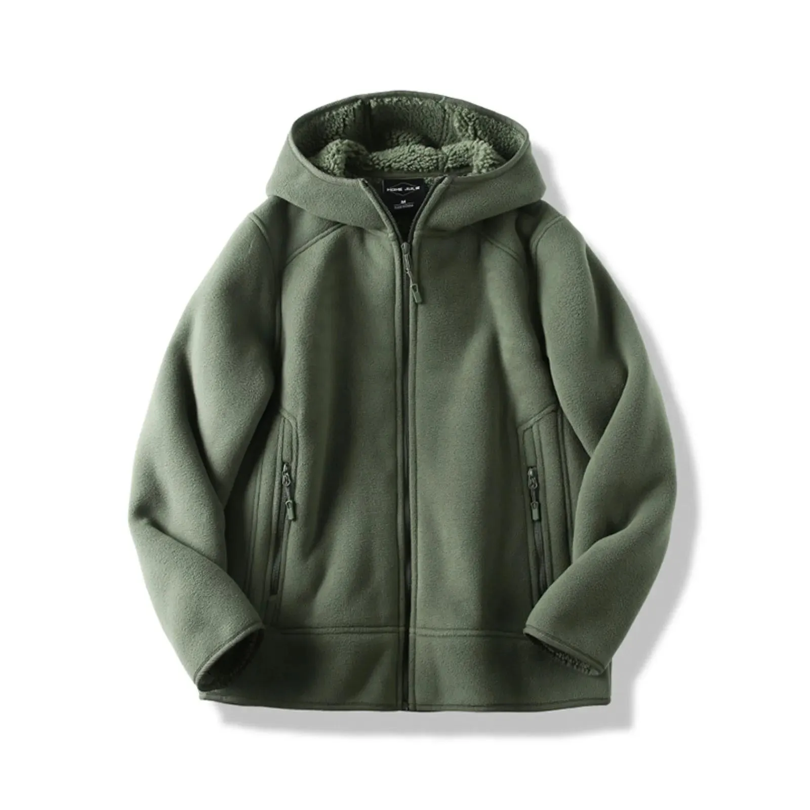 THERMAL HOODED FLEECE JACKET