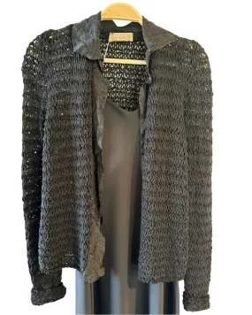 Ticket Cardigan I Black