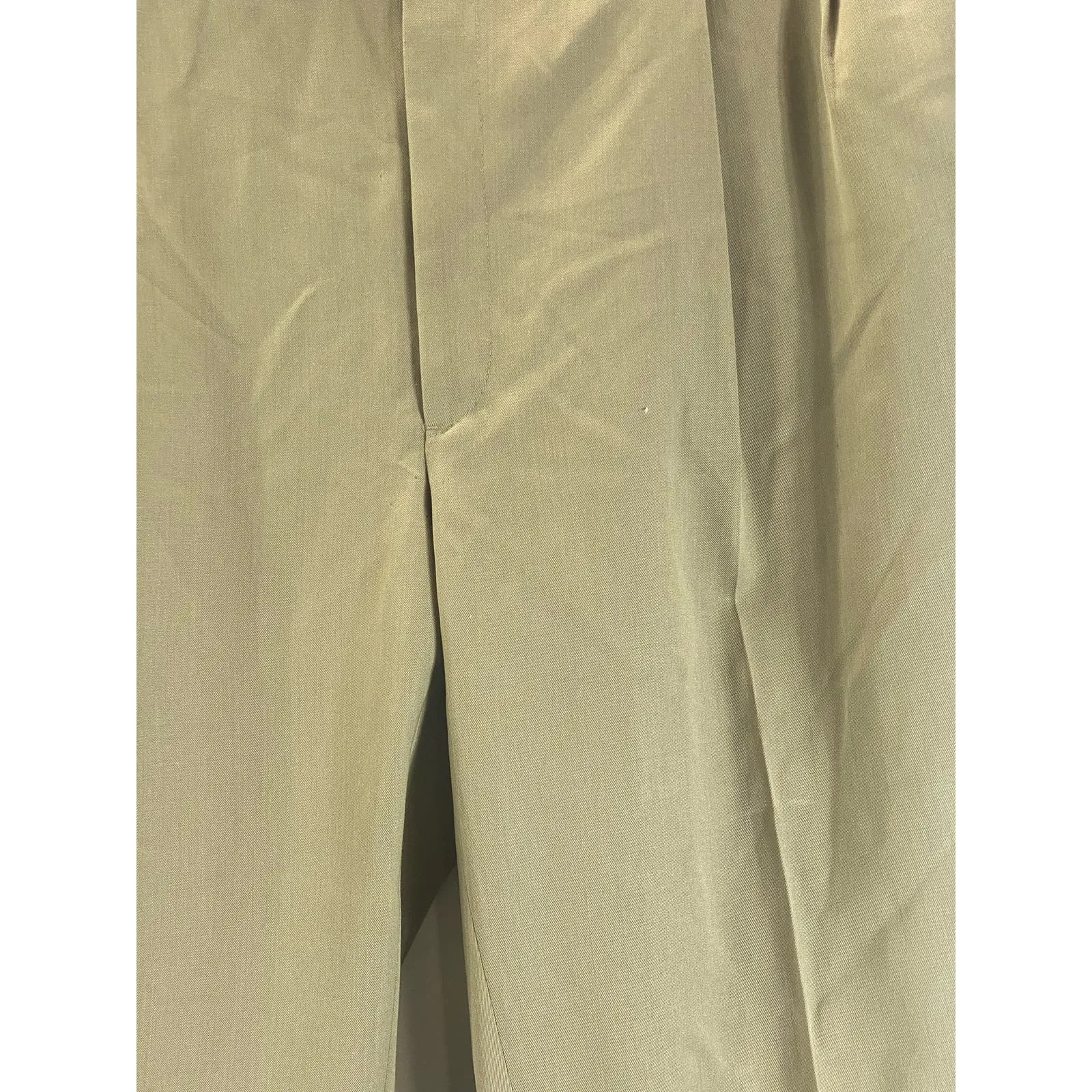TOMMY HILFIGER Men's Tan Vintage Pleated Front Cuffed Dress Pants SZ 40X31