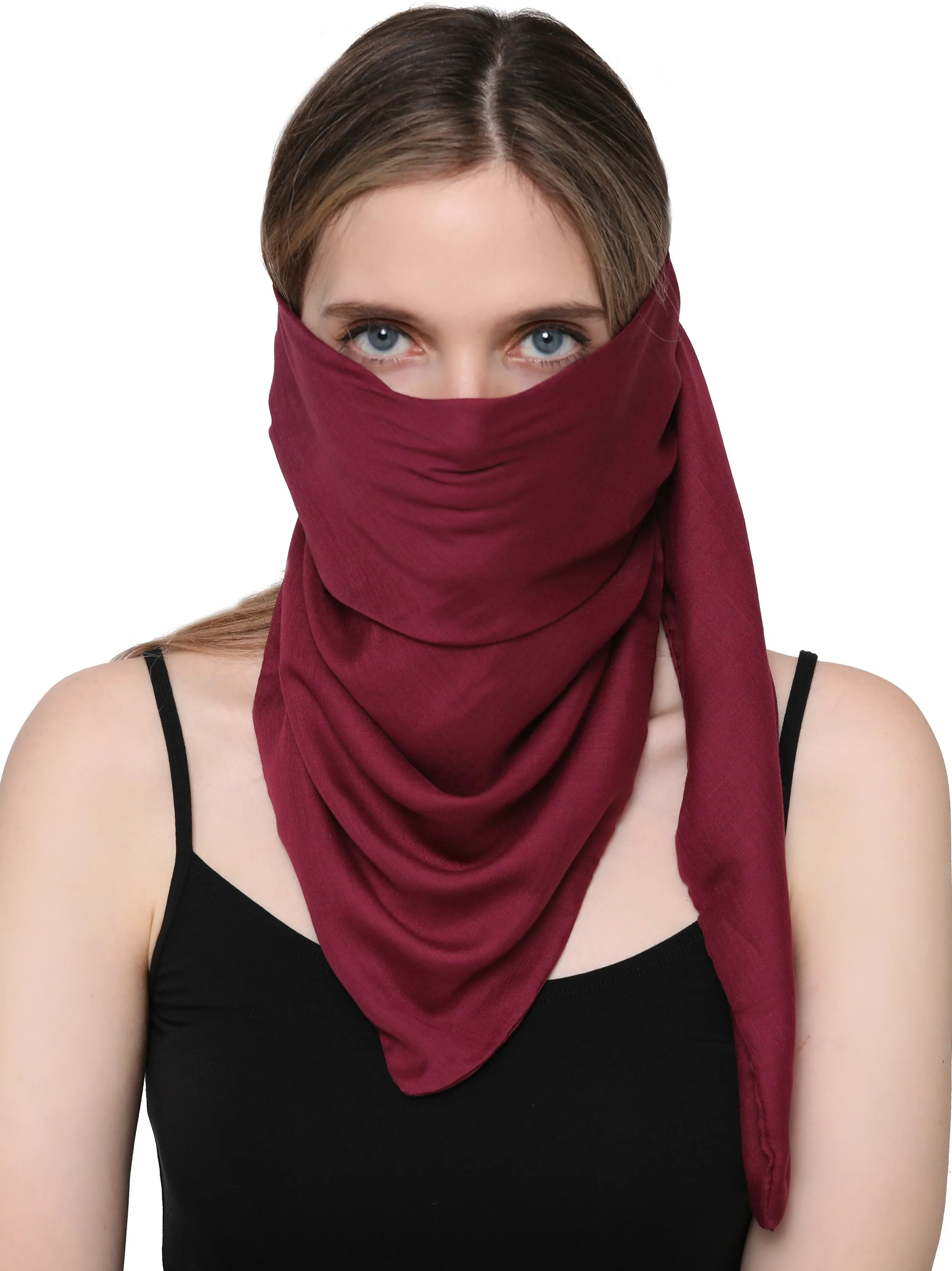 Unisex Scarf Face Mask, Headscarf, Neckscarf, Bandana