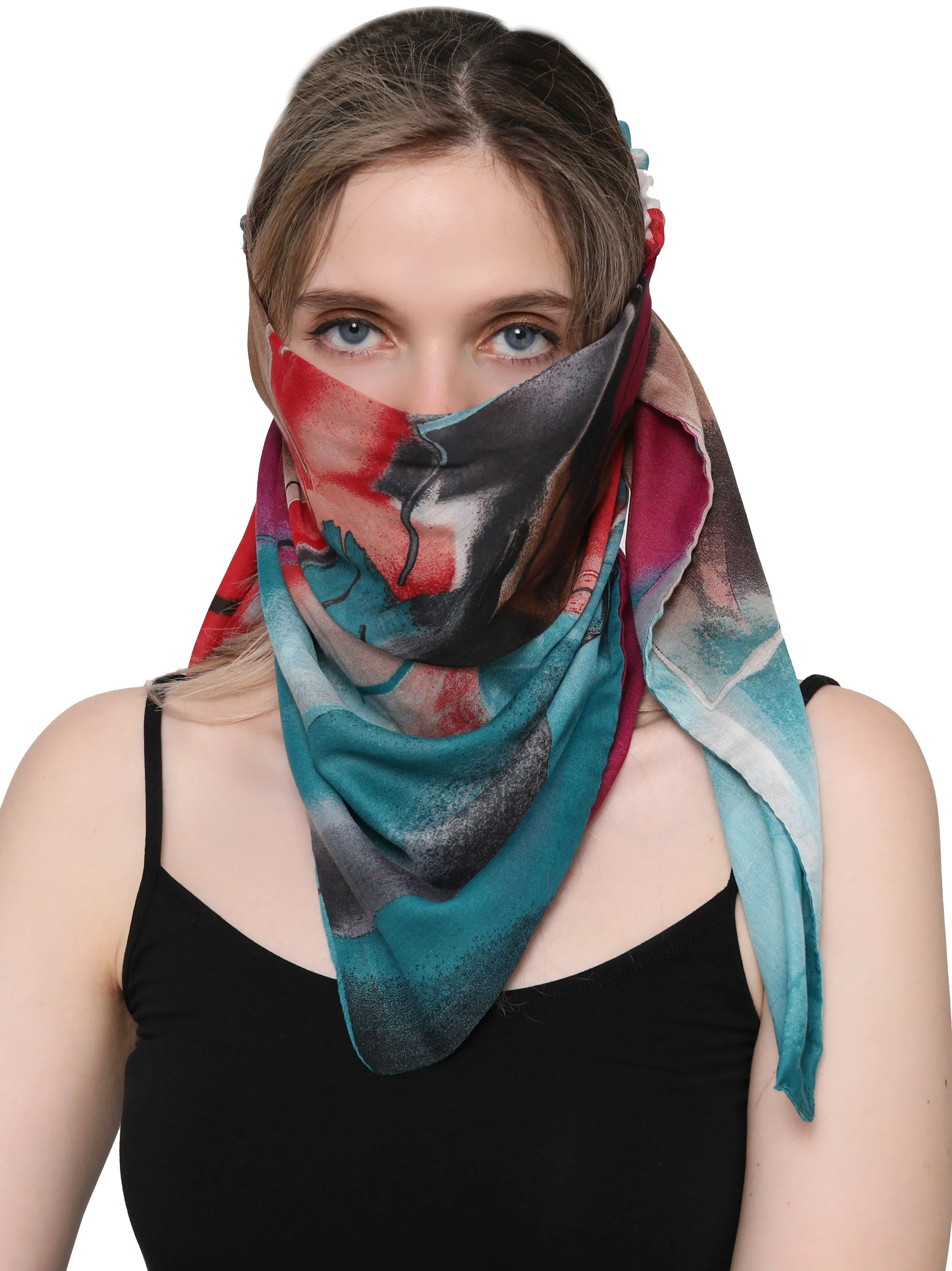 Unisex Scarf Face Mask, Headscarf, Neckscarf, Bandana