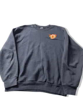 Vintage black Manchester United FC mens crew neck sweatshirt size S