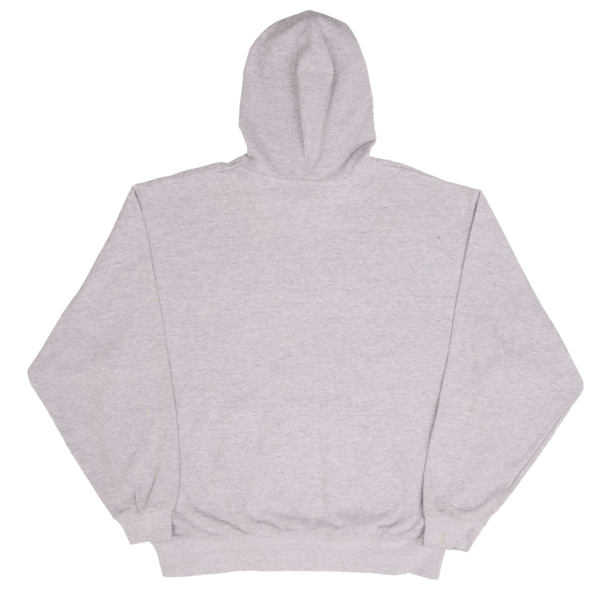 VINTAGE NIKE CLASSIC SWOOSH GREY HOODIE SWEATSHIRT 2000S SIZE XL