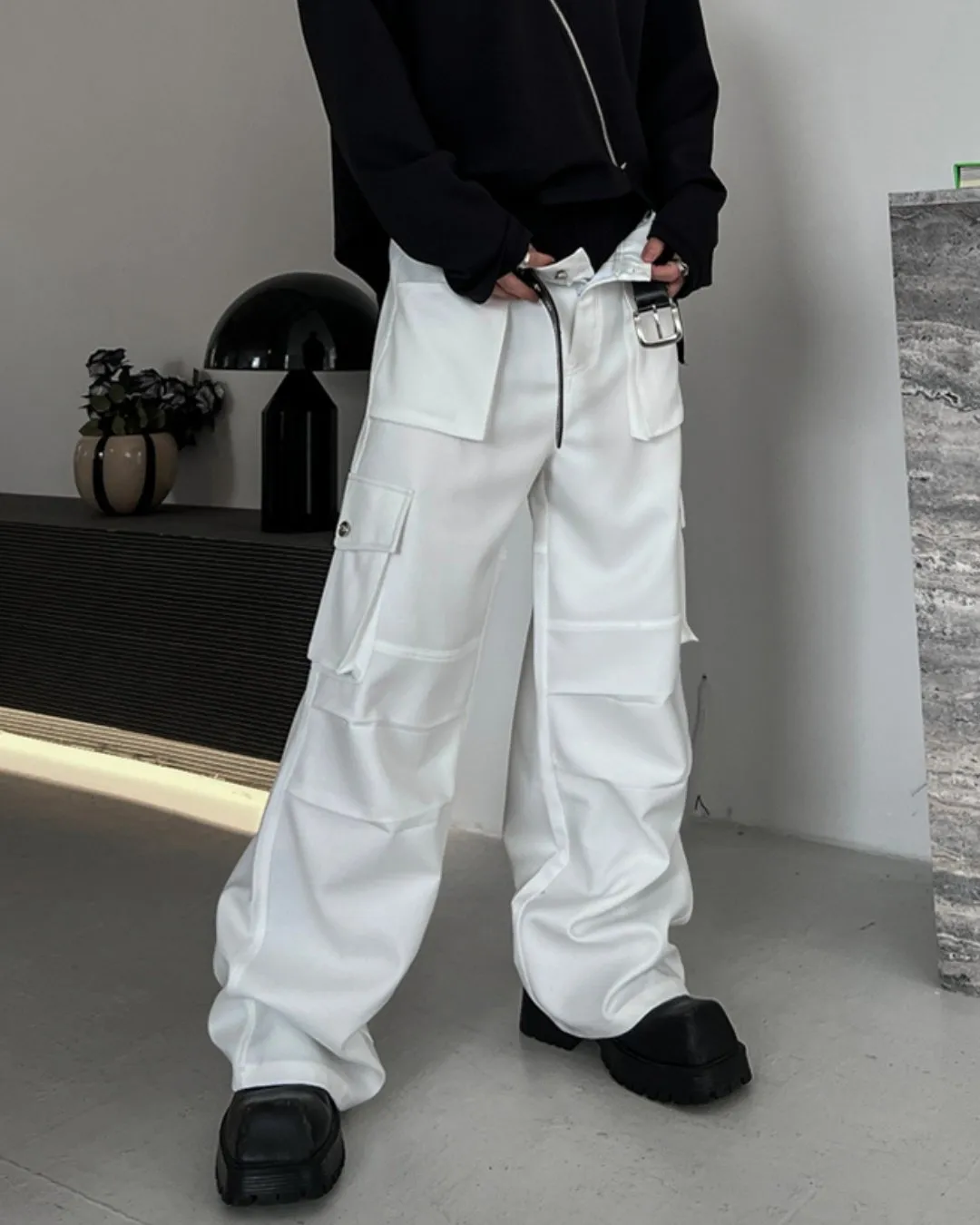 Wide Cargo Pants TNS0049