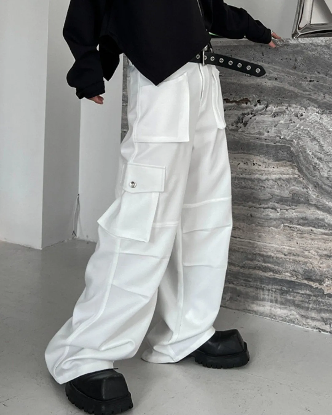 Wide Cargo Pants TNS0049