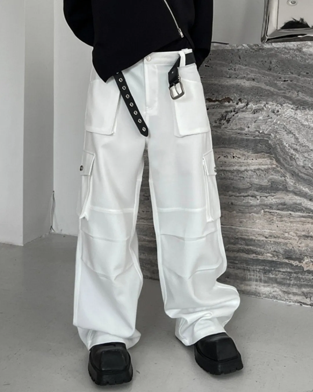 Wide Cargo Pants TNS0049