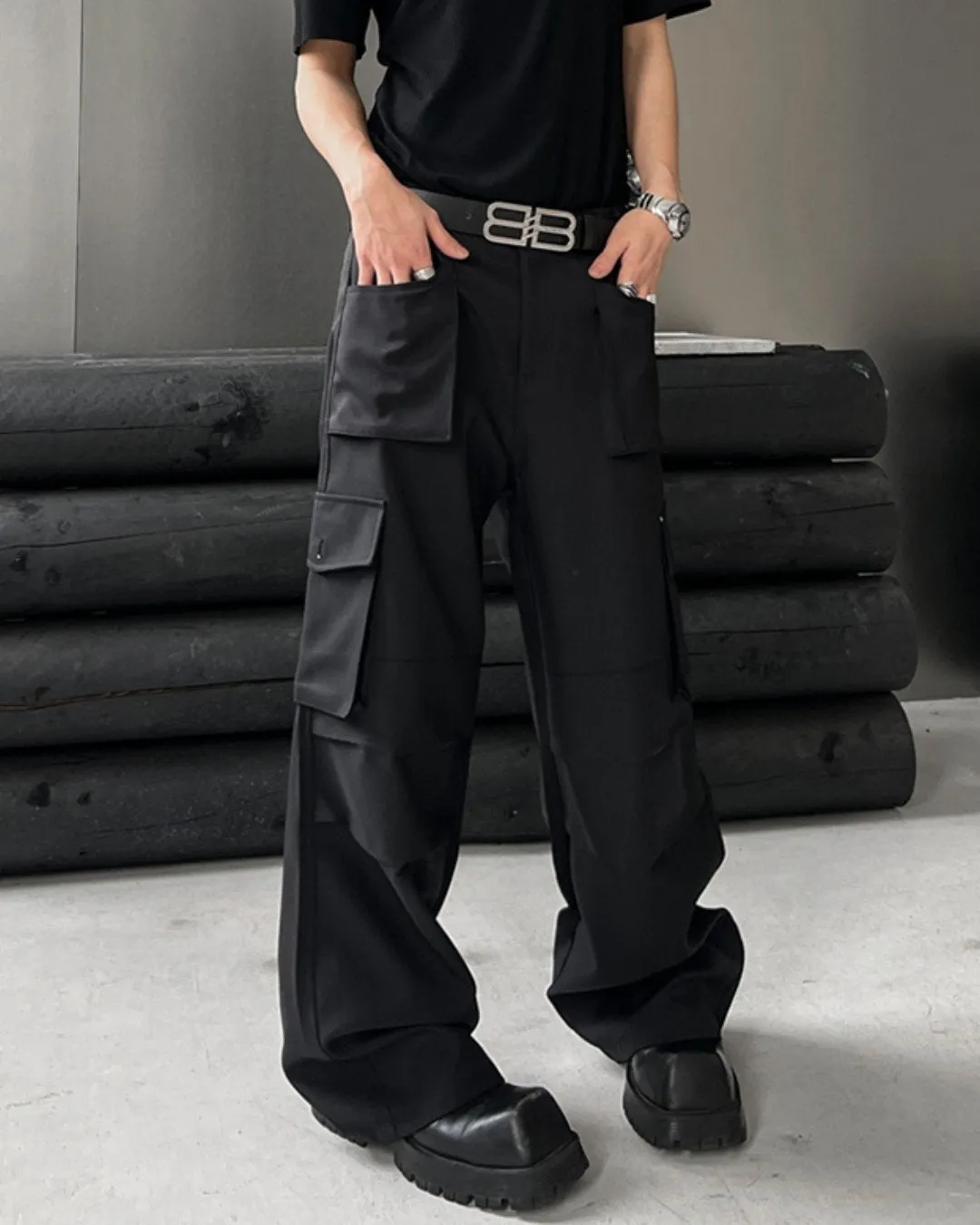 Wide Cargo Pants TNS0049