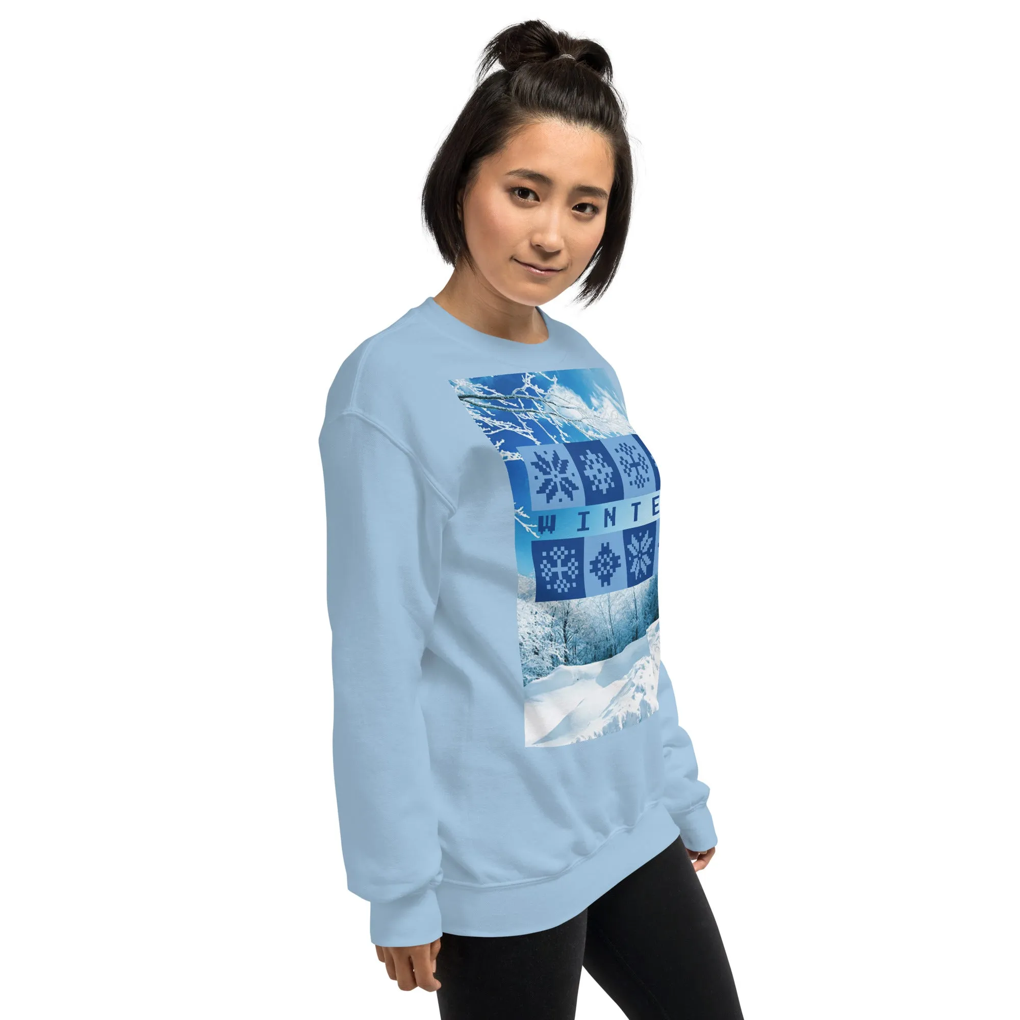 Winter Christmas Sweatshirt (Glamourange Christmas Sweatshirt Womens)