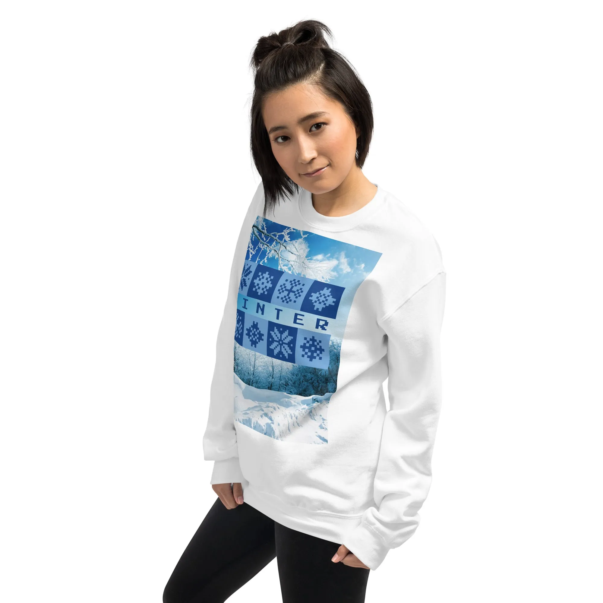 Winter Christmas Sweatshirt (Glamourange Christmas Sweatshirt Womens)