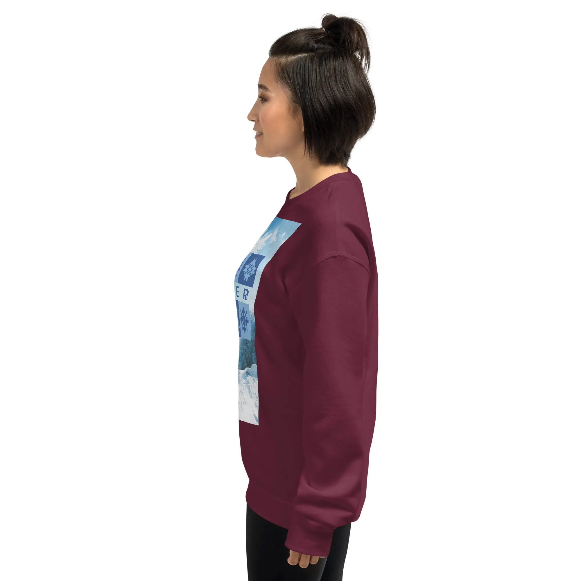 Winter Christmas Sweatshirt (Glamourange Christmas Sweatshirt Womens)