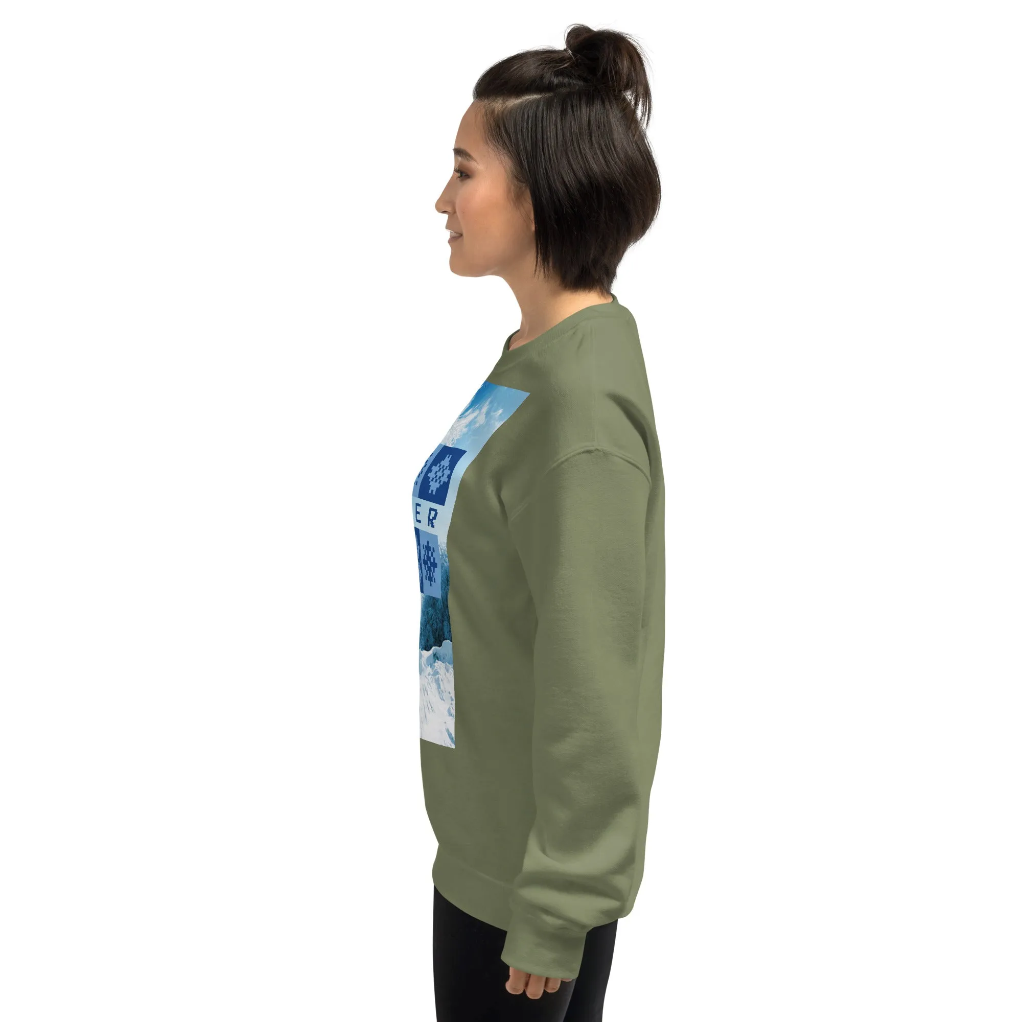 Winter Christmas Sweatshirt (Glamourange Christmas Sweatshirt Womens)