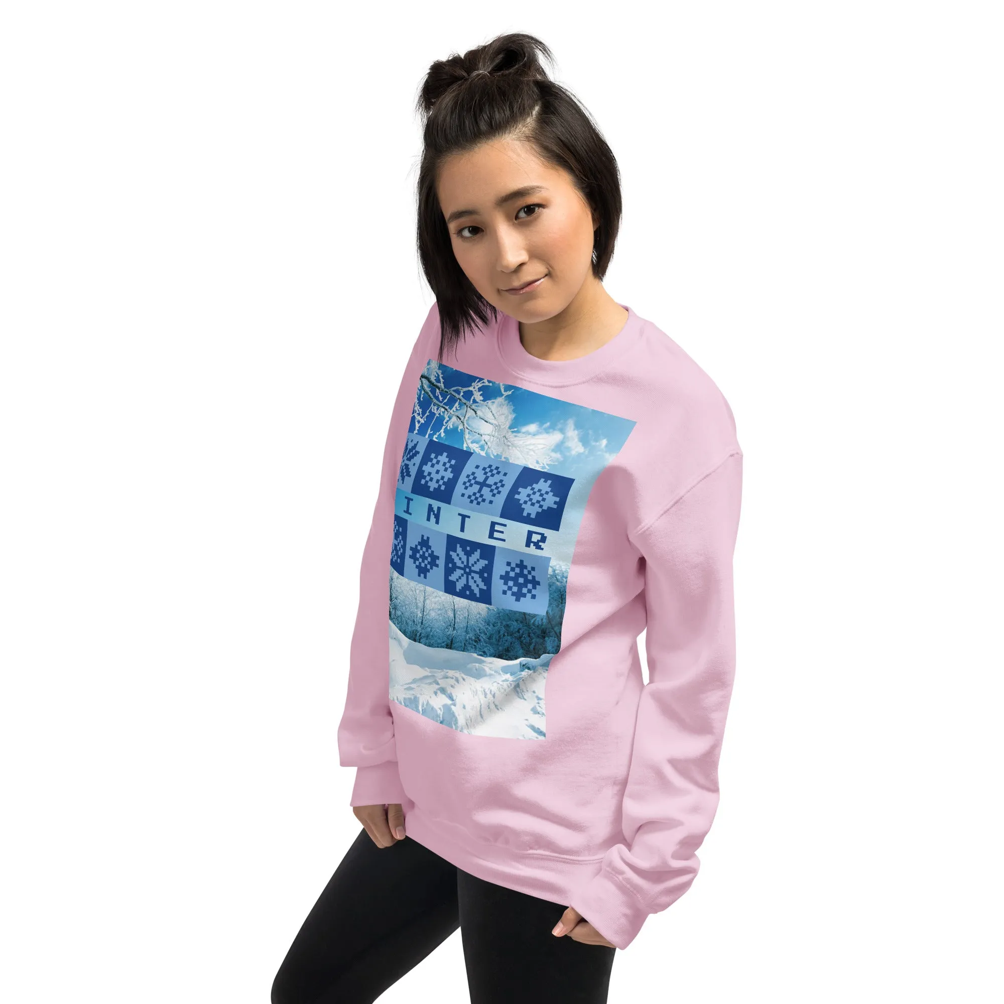 Winter Christmas Sweatshirt (Glamourange Christmas Sweatshirt Womens)