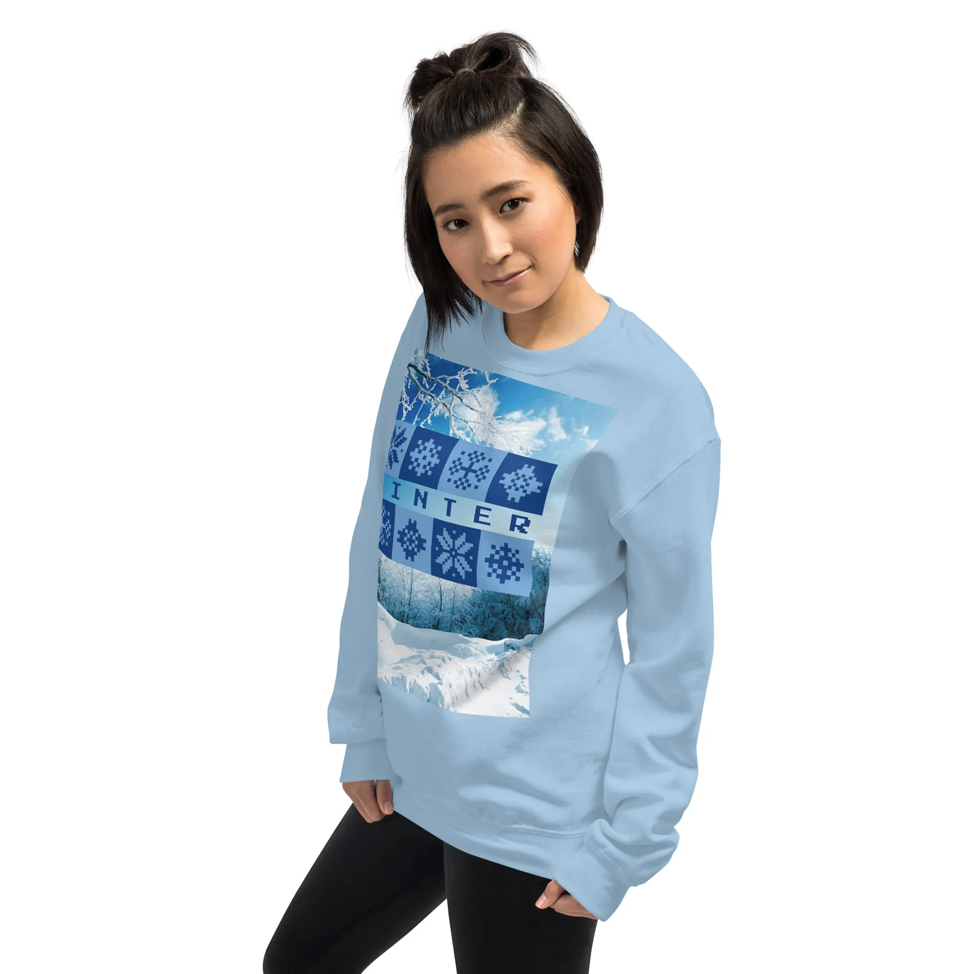 Winter Christmas Sweatshirt (Glamourange Christmas Sweatshirt Womens)