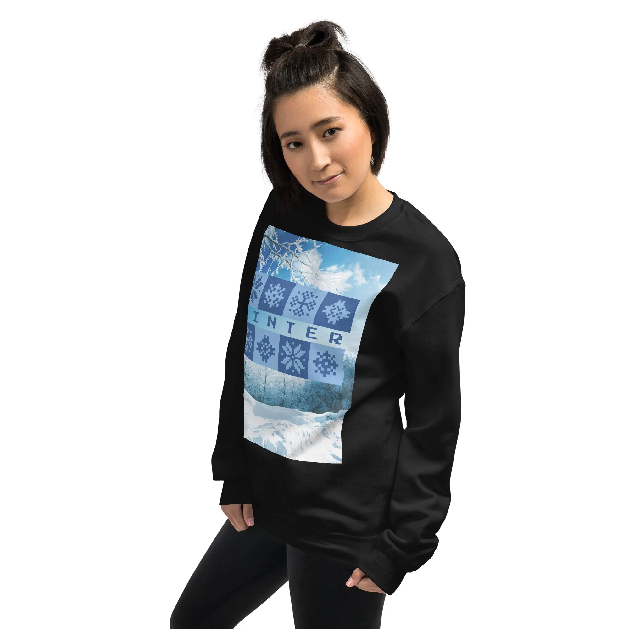 Winter Christmas Sweatshirt (Glamourange Christmas Sweatshirt Womens)
