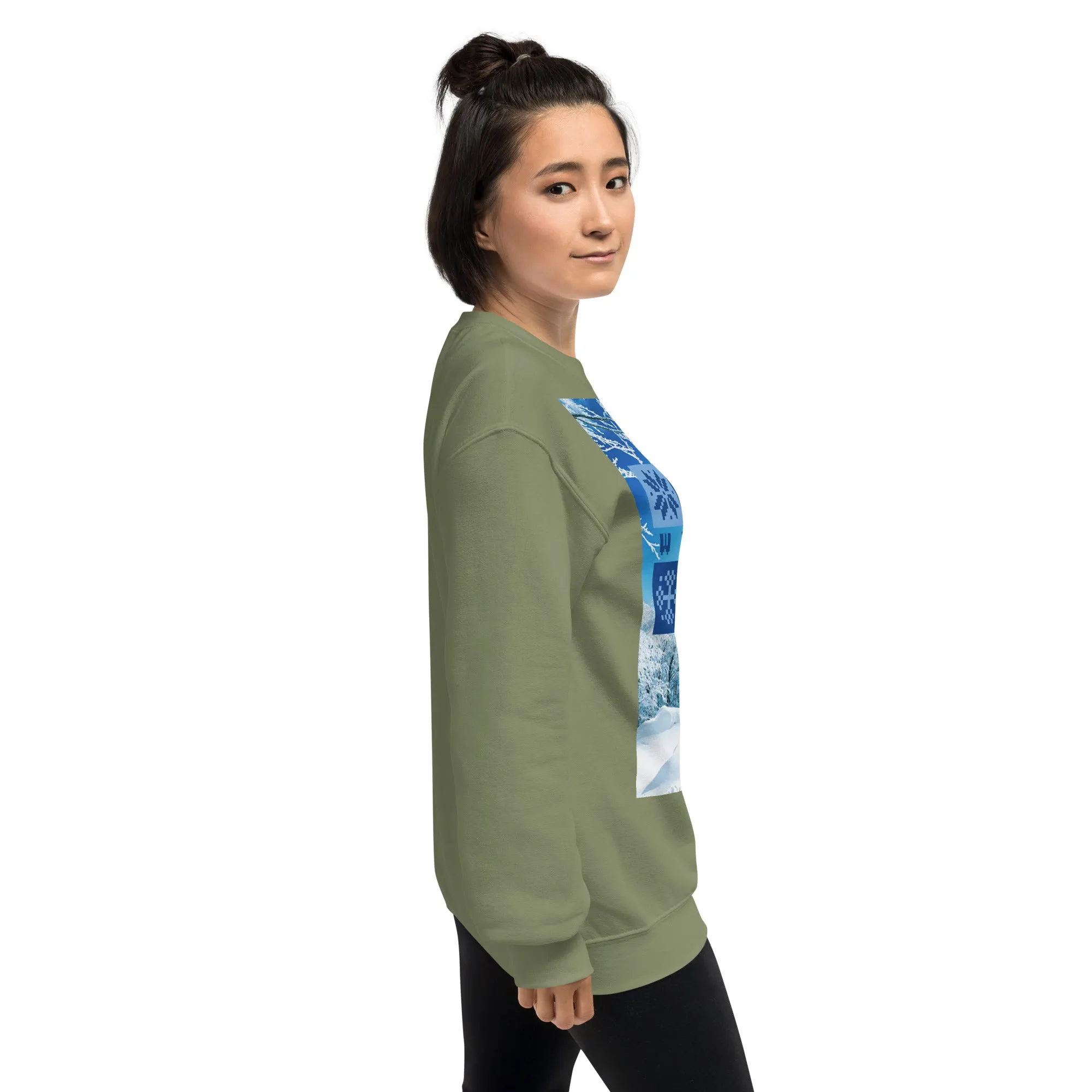 Winter Christmas Sweatshirt (Glamourange Christmas Sweatshirt Womens)