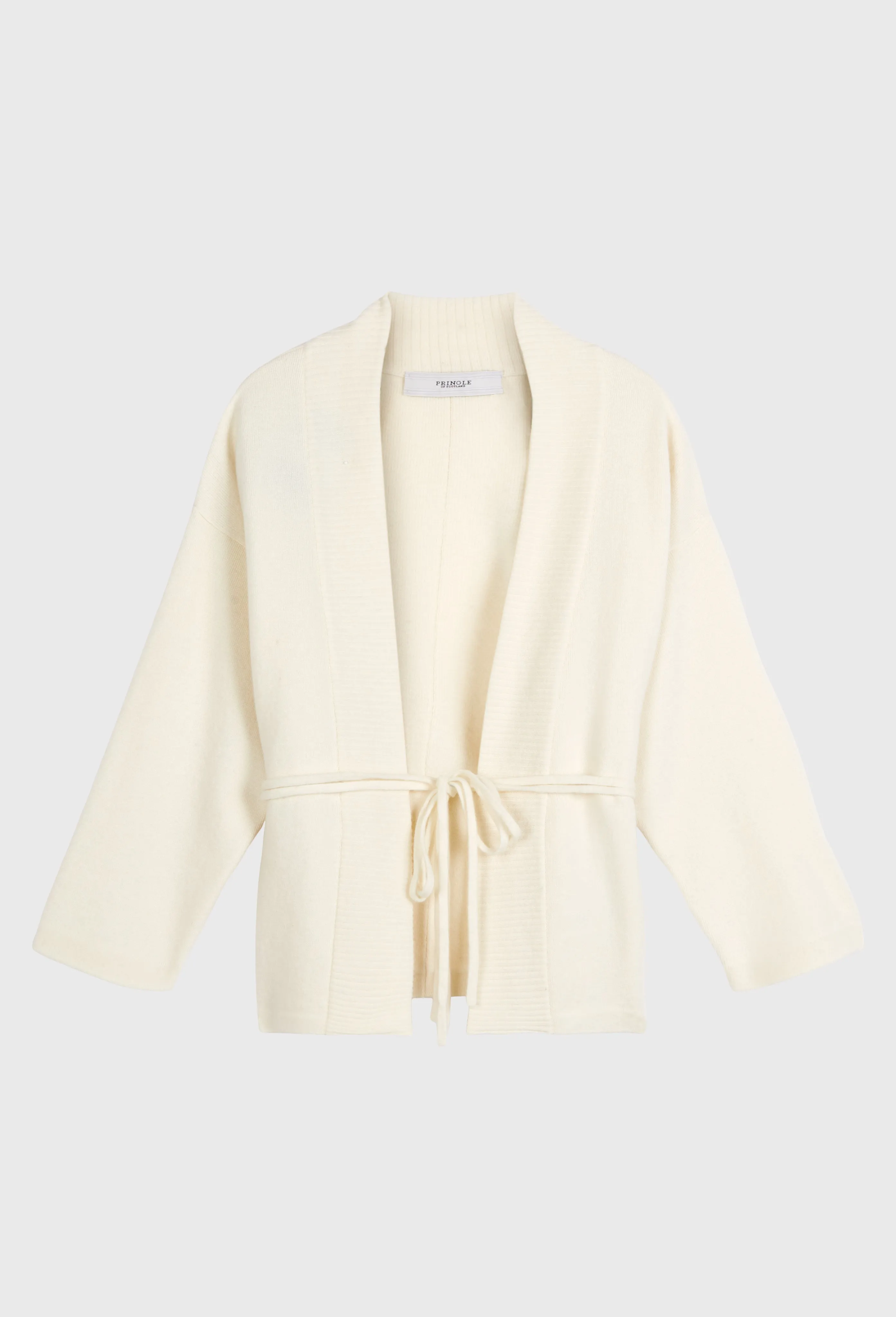 Women's Cashmere Blend Wrap Cardigan In Cream