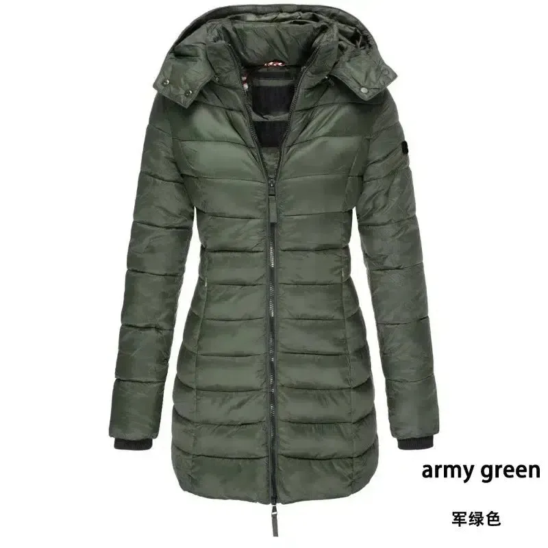 Women's Long Thick Warm Jacket Coat Down Jacket