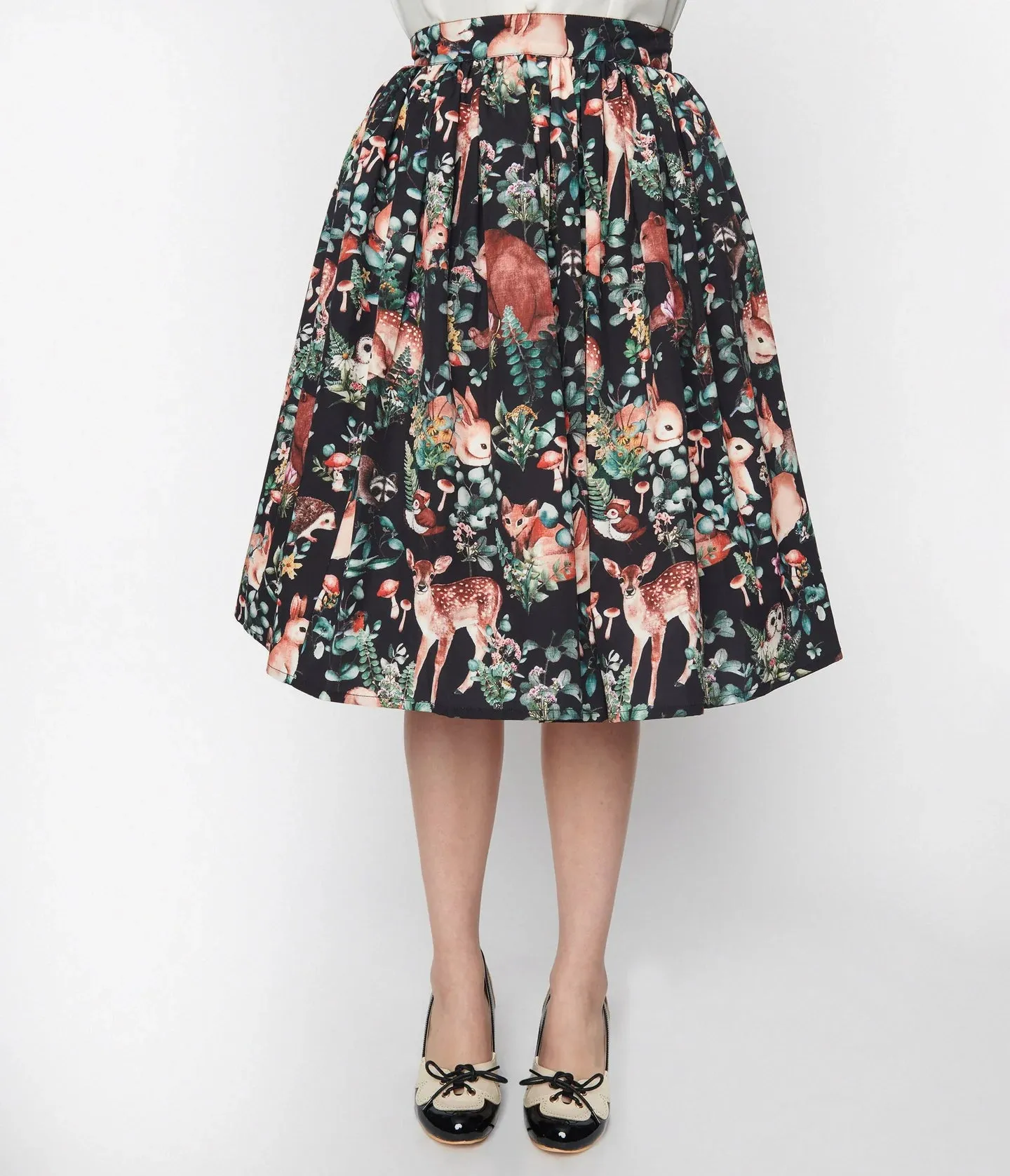 Woodland Creature Swing Skirt